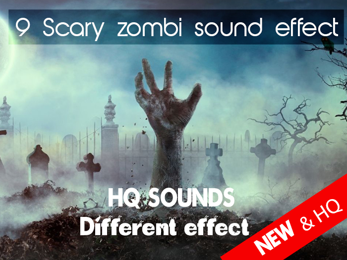 9 Zombi sounds effect