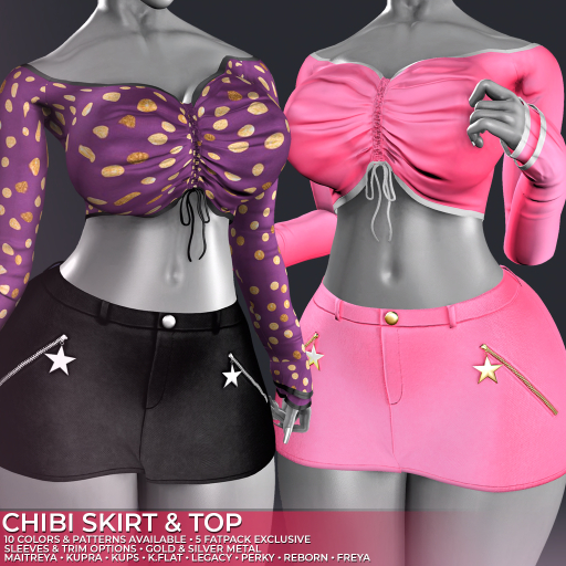 [S<3T] Chibi Top Fatpack (Plain)