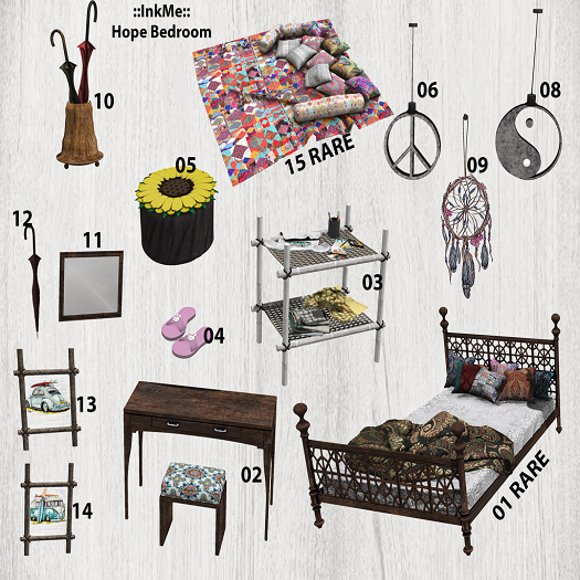 14 ::inkMe:: Hope Bedroom