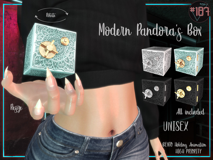 #187# Modern Pandora's *Holding*