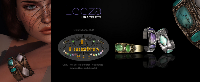 KUNGLERS - Leeza bracelets DEMO
