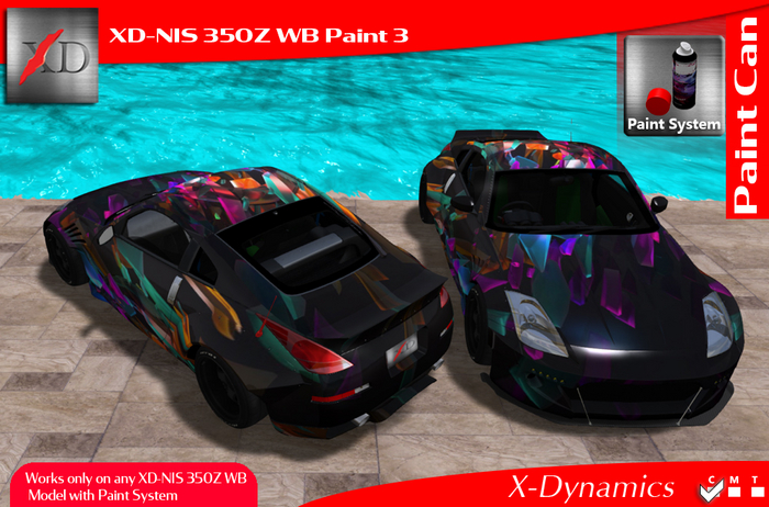 [Paint Can] XD-350Z WB Paint 3 Can Boxed