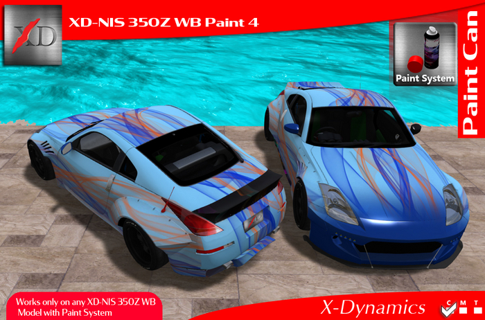 [Paint Can] XD-350Z WB Paint 4 Can Boxed