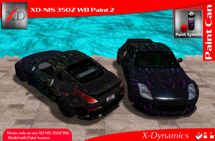 [Paint Can] XD-350Z WB Paint 2 Can Boxed