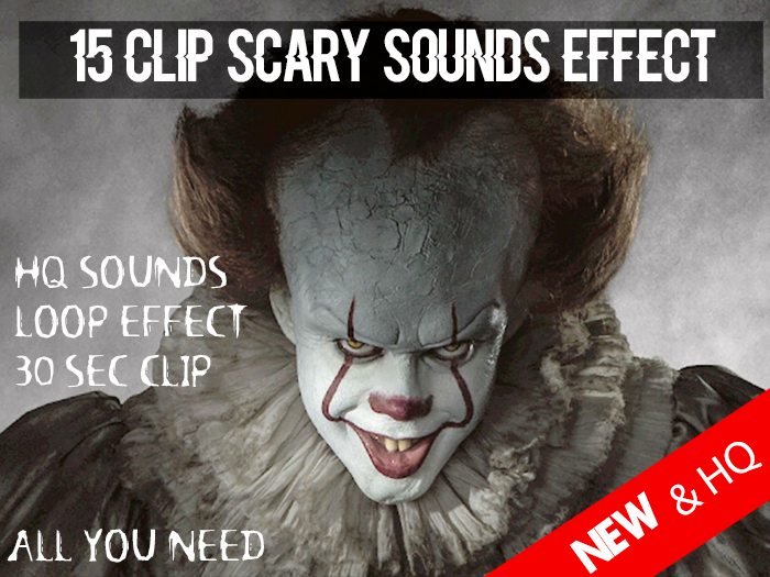 Scary sounds effect v6 15p