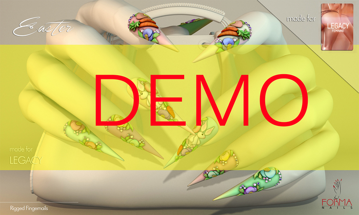 [FORMANAILS] NAILS for Legacy -  Easter - DEMO