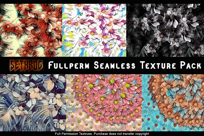 SETHTX Floral Pattern B
