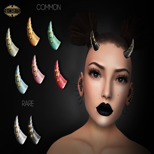 -SECRETS- Dermal Horns - Pink