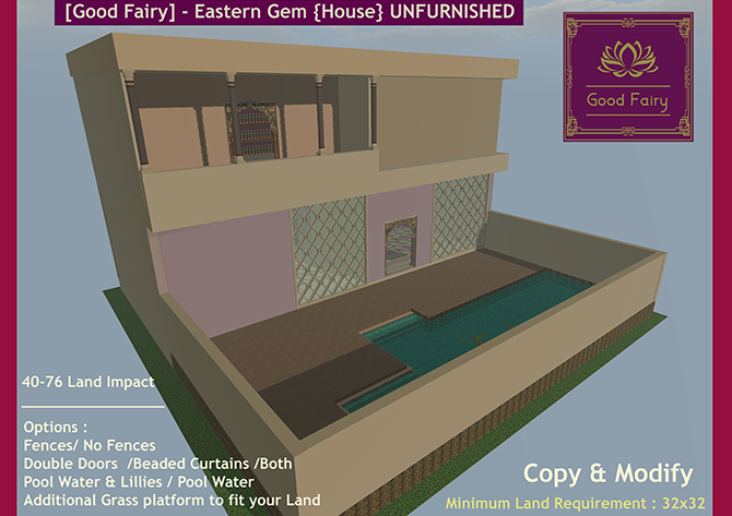 [Good Fairy] - Eastern Gem {House} *UNFURNISHED*