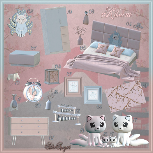4. *SS* Kitsune [ Bed side table ]