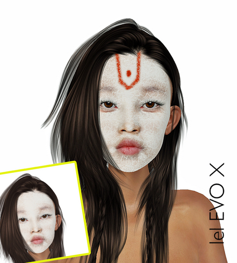 INNER : Roleplay Hindu face makeup