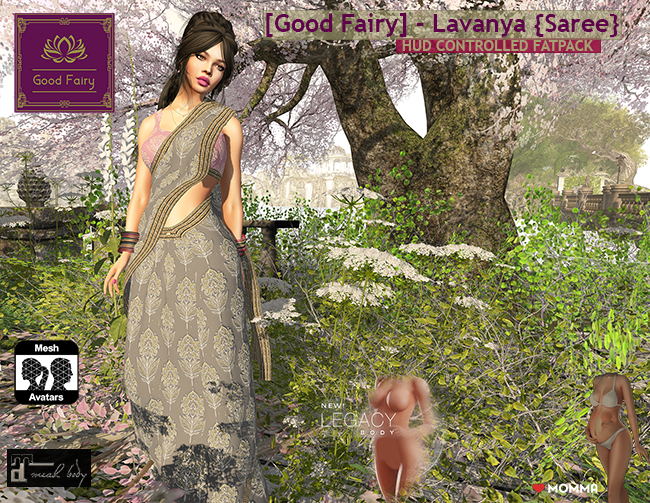 [Good Fairy] - Lavanya {Saree} *FATPACK*