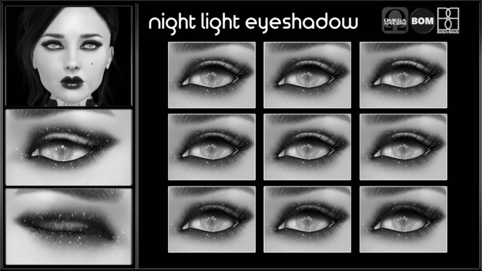 *Booty's Beauty* DEMO [Omega & BOM] Night Light Eyeshadow