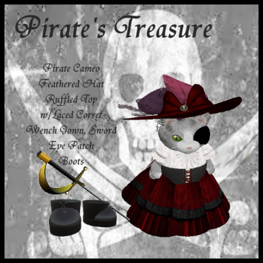 Tiny Pirate's Treasure Dress Box