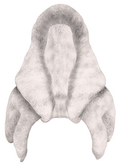The Annex - Inga Hood - Winter White