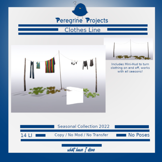 Peregrine_Projects - Clothes Line w Hud Box