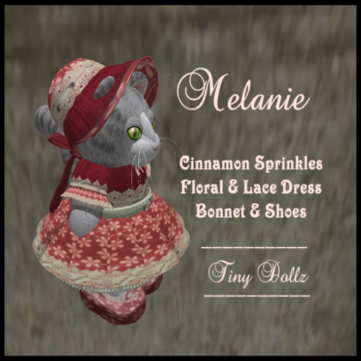 Tiny Dollz Melanie Cinnamon Sprinkles BOX