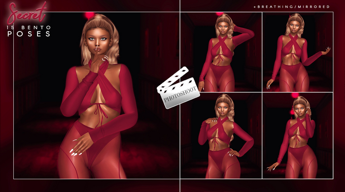 PHOTOSHOOT: Secret - Bento Pose Pack