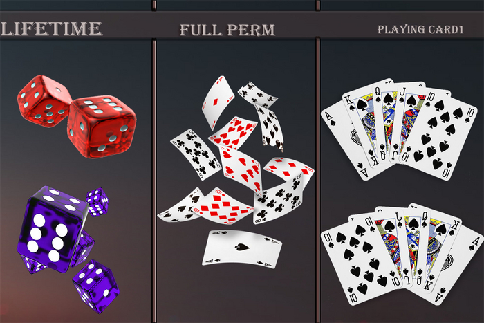 LIFETIME Full Perm Playing card1