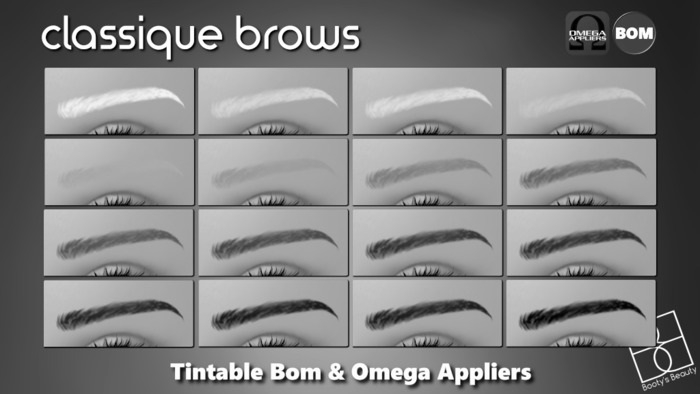 *Booty's Beauty* DEMO [OMEGA & BOM] Classique Brows