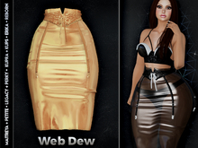 ::WD:: Skirt & Belt Jirawat - Gold