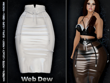 ::WD:: Skirt & Belt Jirawat - White