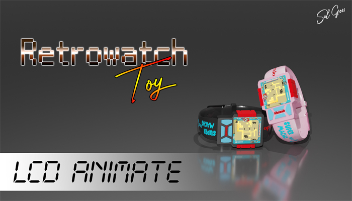 [Sal'Goss] Retrowatch LCD