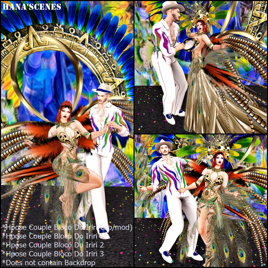 Hpose Couple Bloco Do Iriri (Box)