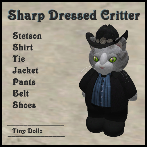 LB TINY SHARP DRESSED CRITTER BOX