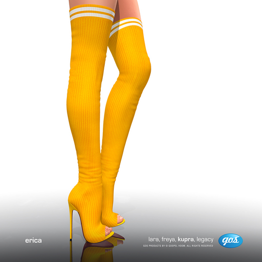 [Gos] Erica Knit Thigh Boot - Daily Lily
