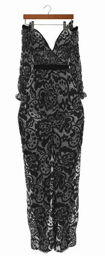 DEMO Hollyhood Lace Coverup Suit