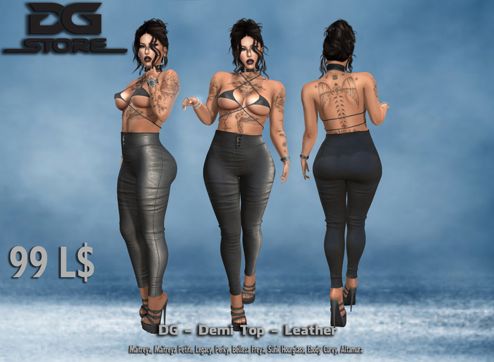 DG - Demi Top - Leather - Box
