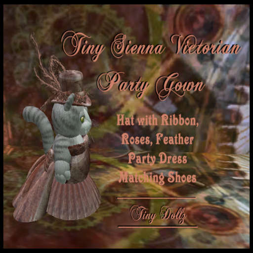 LB Tiny Sienna Victorian Party Gown Box