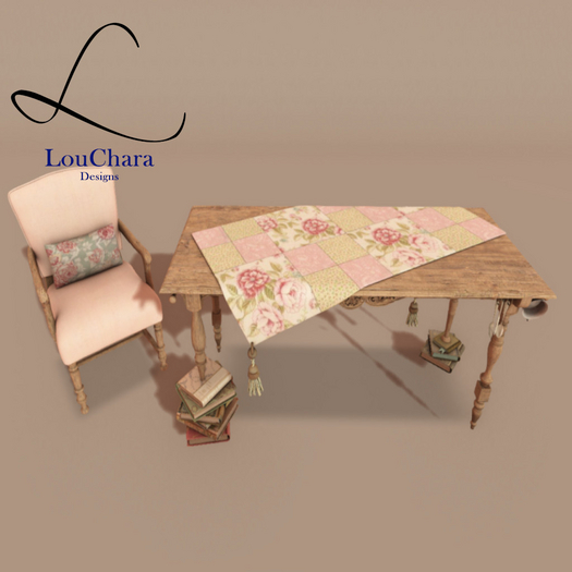 LouChara Time for Tea Table and Chairs 