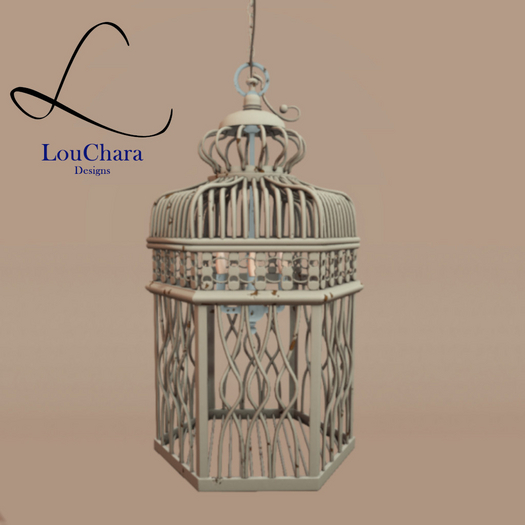 LouChara Birdcage Ceiling Light