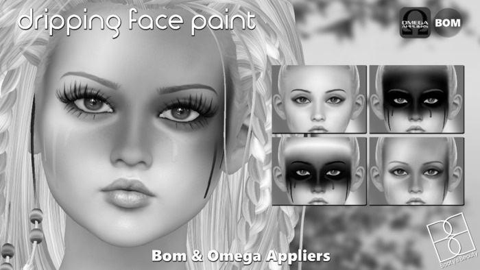 *Booty's Beauty* DEMO  [OMEGA & BOM] Dripping Face Paint