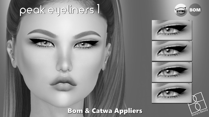 *Booty's Beauty*  DEMO [Catwa] Peak Liners