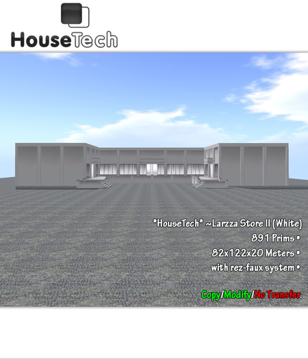 *HouseTech* ~Larzza Store II (White) [PROMO]