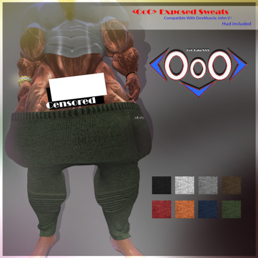 <OoO> Exposed Sweats DEMO (Dev_John x1) BAG