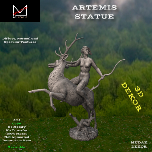 MUDAK DEKOR - ARTEMIS STATUE