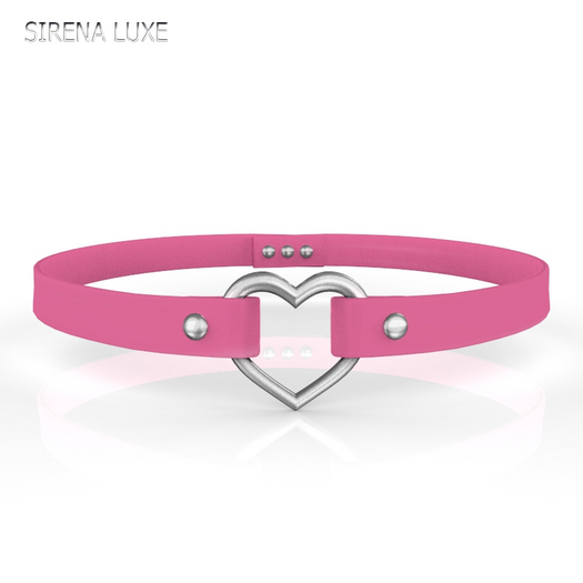 Pink Silver Choker