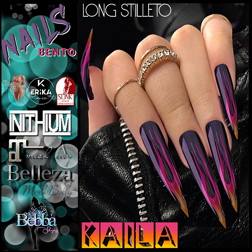 ::BEBBA:: Kaila Fire Long Stilleto
