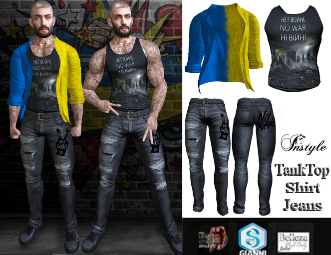 Sale 50%InStyle-Set  *No war*-Shirt&TankTop&Pants - 2.1