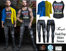 Sale 50%InStyle-Set  *No war*-Shirt&TankTop&Pants - 2.3