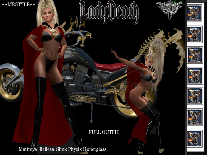 <3JFC  Lady Death Full Outfit