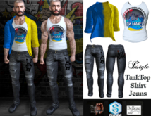 Sale 50%InStyle-Set  *No war*-Shirt&TankTop&Pants - 2.5