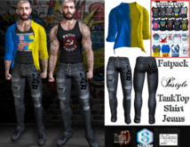 Sale 50%InStyle-Set  *No war*-Shirt&Pants&TankTop HUD - 2.7