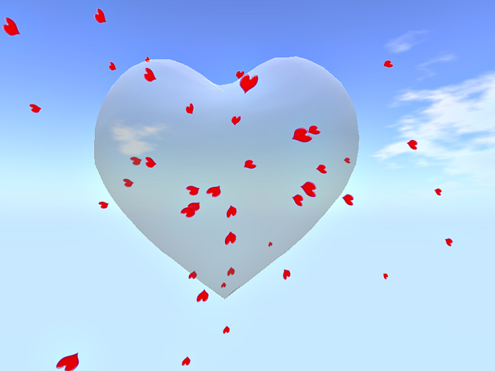 Clear Heart Balloon