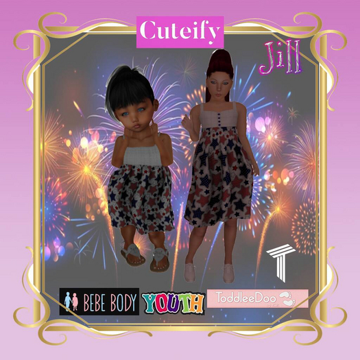 {Cuteify} Jill Stars Sundress 
