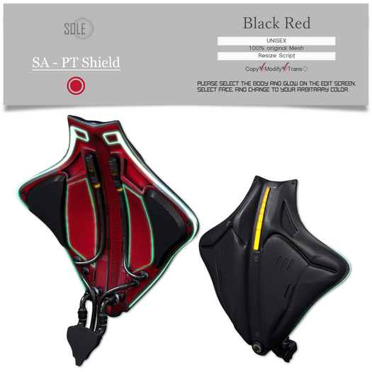 :::SOLE::: SA - PT Shield (Black Red)